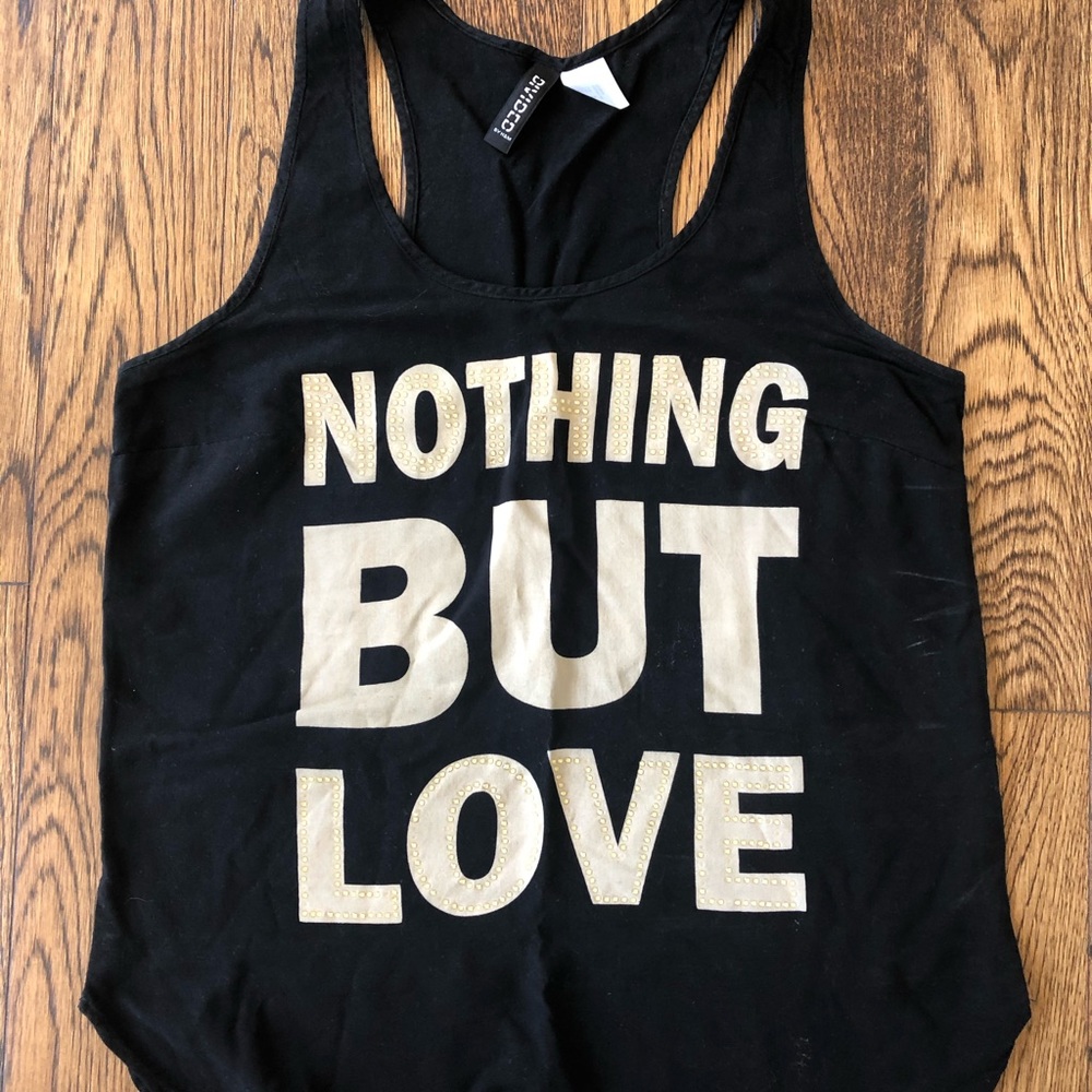 Nothing but love tank top from H&M